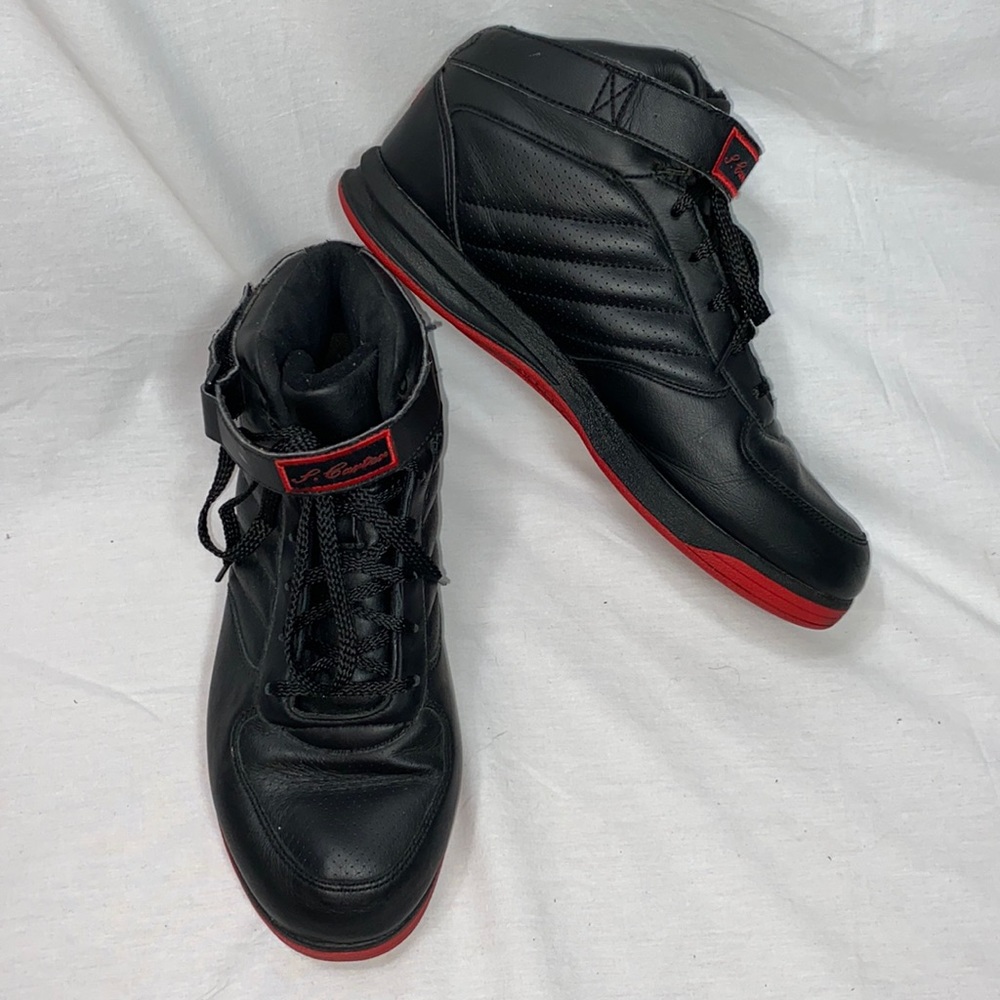 Reebok S Carter Mid Black/Red 74-110644 Men’s Sz 6